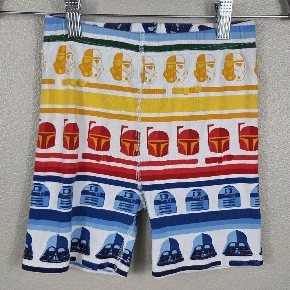 Hanna Andersson Star Wars Pajama Set Organic‎ Cotton Darth Vader R2D2 Size 10